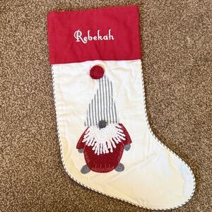 Pottery Barn Rebekah Stocking